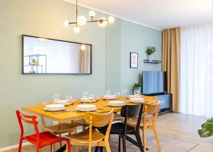 Apartamento Spacious 3br - 2 Parking Spots, Full Kitchen, By Gravity Praga